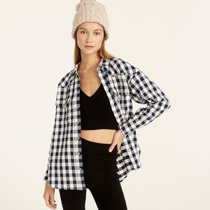NWT J. CREW Relaxed-fit Shirt Jacket